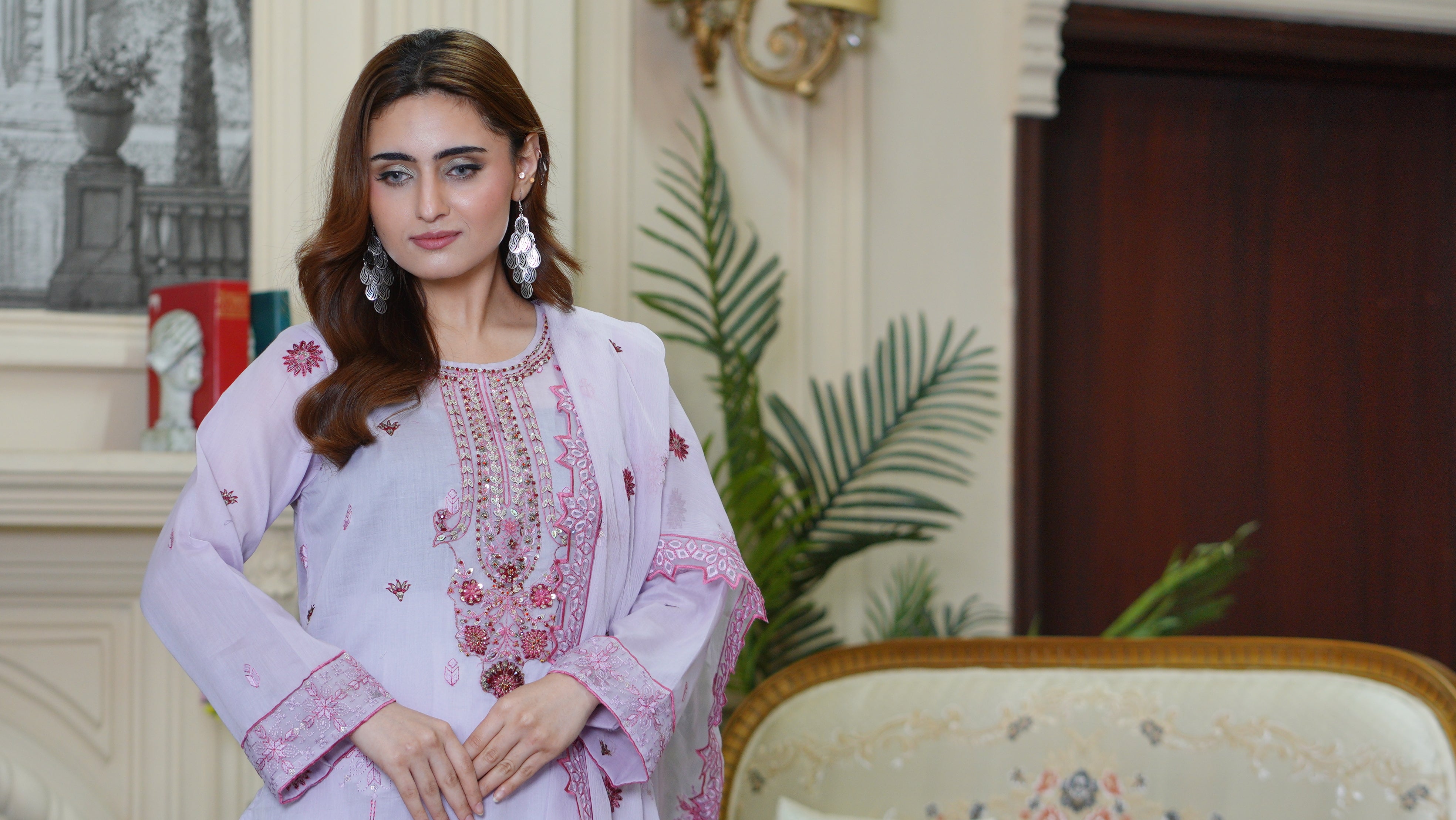 3PC EMBROIDERED PREMIUM LAWN (UNSTITCHED)
