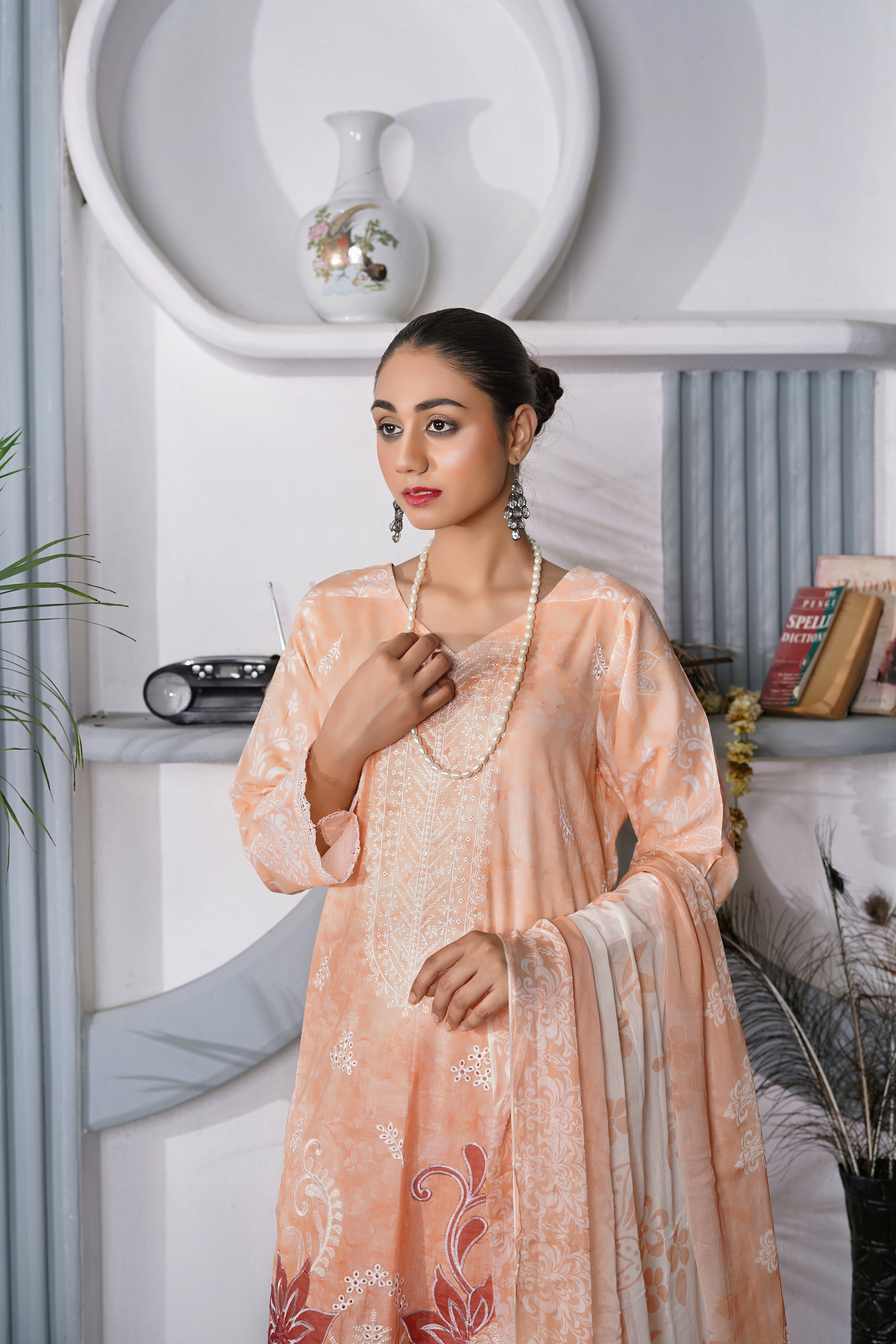 3 PIECE- DIGITAL PRINTED LAWN SUIT WITH EMBROIDERY (unstitched)
