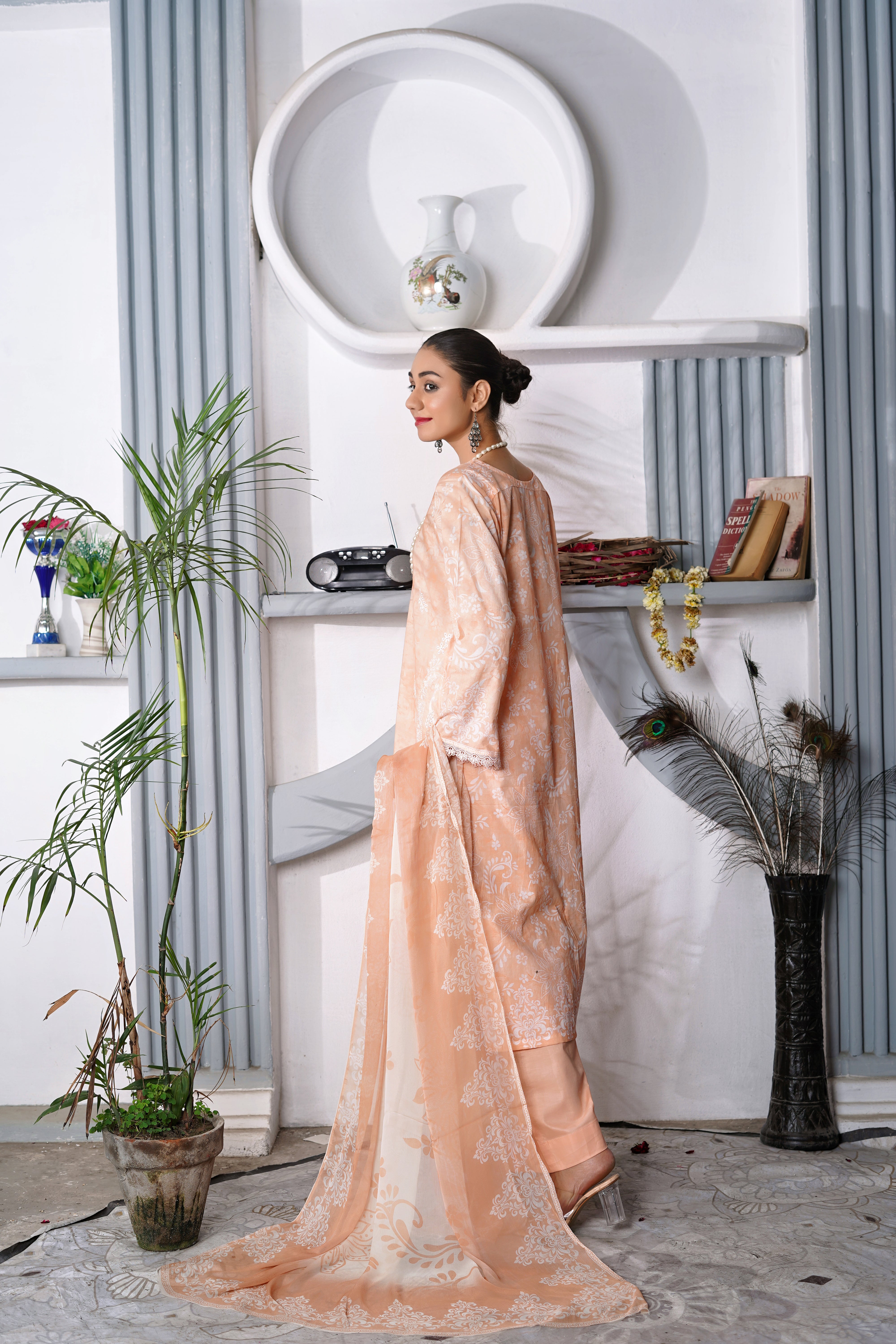 3 PIECE- DIGITAL PRINTED LAWN SUIT WITH EMBROIDERY (unstitched)